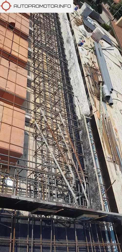 Zunchos y hierro en forjados de hormigon