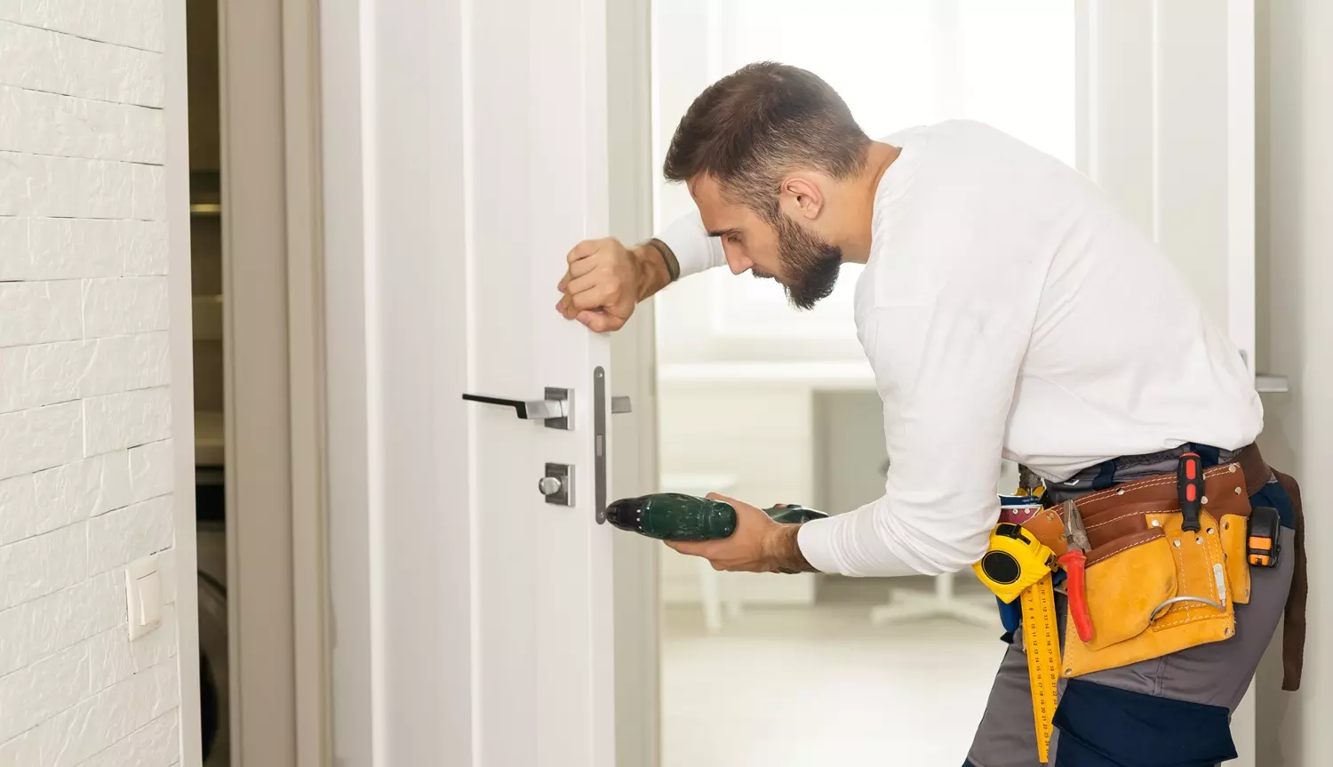 Precio puerta block blanca